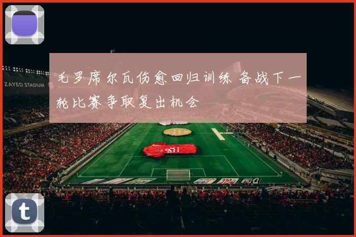 毛罗席尔瓦伤愈回归训练 备战下一轮比赛争取复出机会