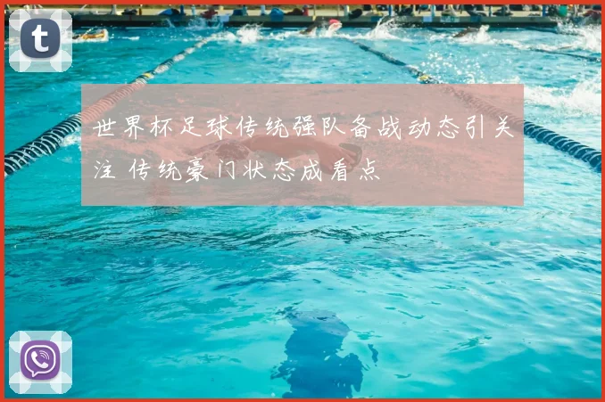 世界杯足球传统强队备战动态引关注 传统豪门状态成看点